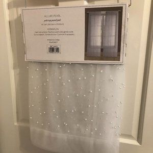Waltham Sheer Pearl Drapery Panels (4) - New